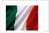 Italian flag by Anonymous