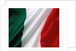Italian flag by Anonymous