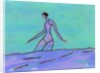 Woman Walking in the Water by Anonymous