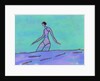 Woman Walking in the Water by Anonymous