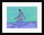Woman Walking in the Water by Anonymous