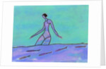 Woman Walking in the Water by Anonymous