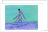 Woman Walking in the Water by Anonymous