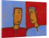 Men Conversing by Anonymous