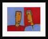 Men Conversing by Anonymous
