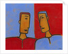Men Conversing by Anonymous