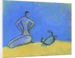 Woman and Crab by Anonymous