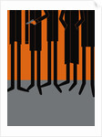Sinister Men in Black by Anonymous