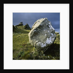 Boulder on a Hillside by Anonymous