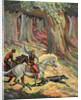 The Hunt in the Odenwald by Peter Hurd