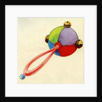 Illustration of child's rattle by Anonymous