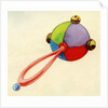 Illustration of child's rattle by Anonymous