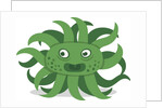 Green monster by Anonymous