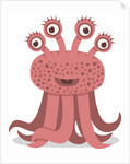 Pink monster by Anonymous