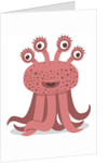 Pink monster by Anonymous