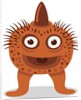 Orange monster by Anonymous