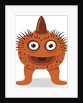 Orange monster by Anonymous