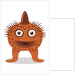 Orange monster by Anonymous