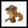 Squirrel Baseball Player by Anonymous