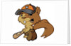 Squirrel Baseball Player by Anonymous