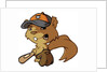 Squirrel Baseball Player by Anonymous