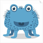 Blue Monster by Anonymous