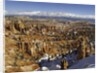 Snow at Sunset Point in Bryce Canyon National Park by Anonymous