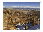 Snow at Sunset Point in Bryce Canyon National Park by Anonymous