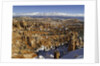 Snow at Sunset Point in Bryce Canyon National Park by Anonymous