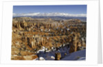 Snow at Sunset Point in Bryce Canyon National Park by Anonymous