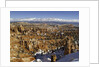 Snow at Sunset Point in Bryce Canyon National Park by Anonymous