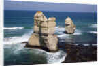 Twelve Apostles sea stacks near Gibsons Steps in Australia by Anonymous