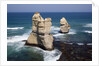 Twelve Apostles sea stacks near Gibsons Steps in Australia by Anonymous