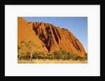 Ayers Rock in the Australian Outback by Anonymous