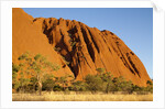 Ayers Rock in the Australian Outback by Anonymous