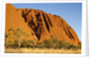 Ayers Rock in the Australian Outback by Anonymous
