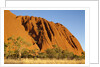 Ayers Rock in the Australian Outback by Anonymous