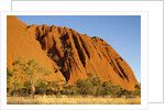 Ayers Rock in the Australian Outback by Anonymous