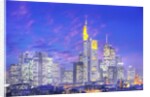 Skyscrapers in Frankfurt by Anonymous