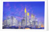 Skyscrapers in Frankfurt by Anonymous