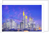 Skyscrapers in Frankfurt by Anonymous