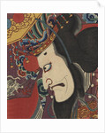 Detail of Two Kabuki Actors by Toyokuni III