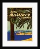 Hotel Martinez Cannes Luggage label by Anonymous