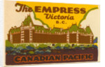 The Empress Luggage label by Anonymous