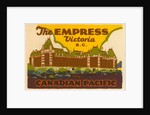 The Empress Luggage label by Anonymous
