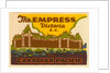 The Empress Luggage label by Anonymous