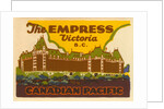 The Empress Luggage label by Anonymous