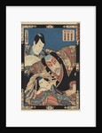 Three Kabuki Actors by Toyokuni III