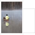 Man fishing by Anonymous