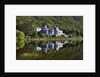 Kylemore Abbey reflected in lake by Anonymous